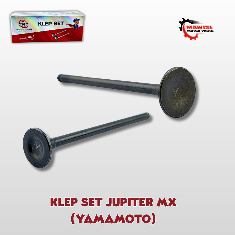 KLEP SET JUPITER MX YAMAMOTO - Valve Set Payung Klep Yamaha Jupiter MX Old / New 135cc