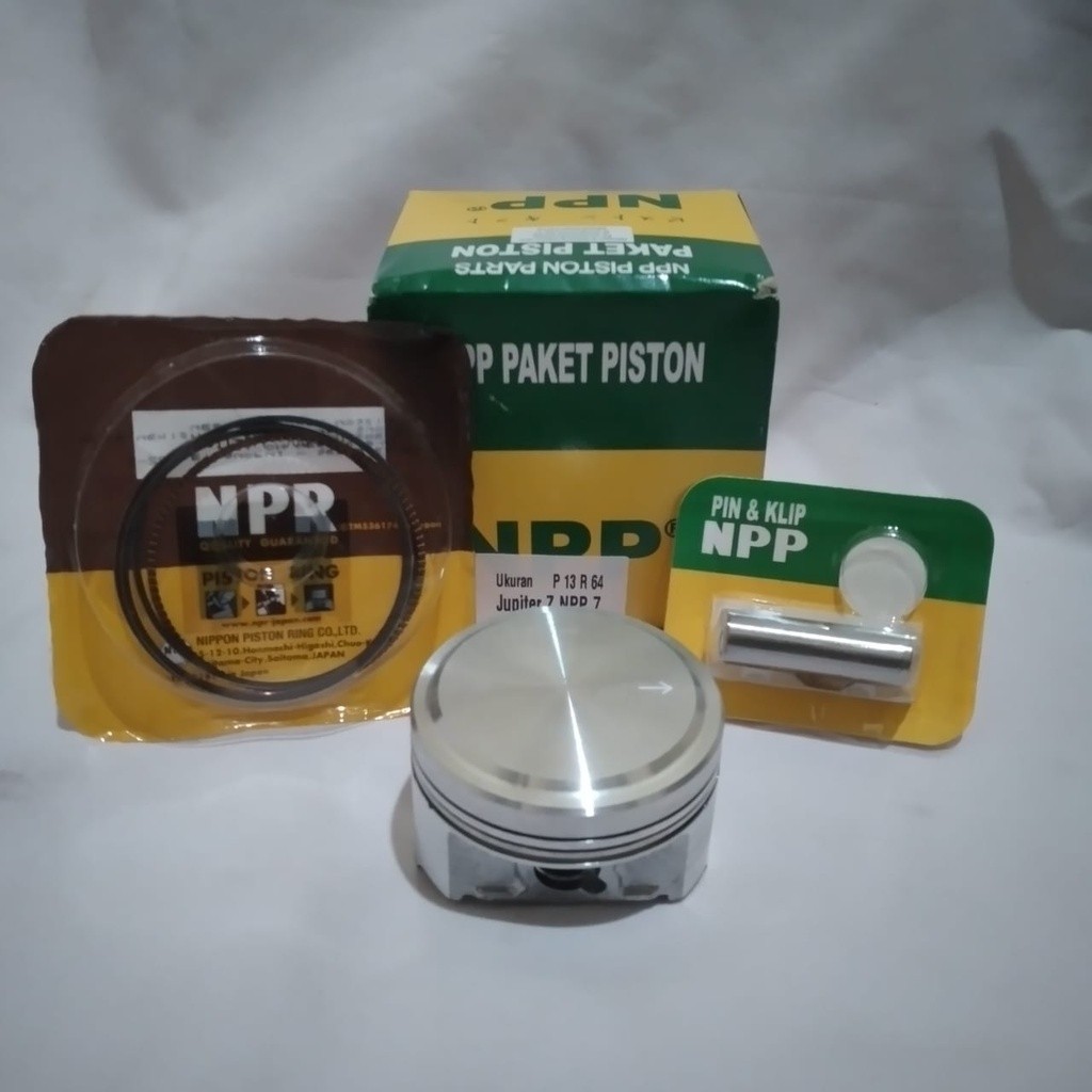 KATLENSHOP SEHER KIT PISTON KIT JUPITER Z RUBAHAN MENTAHAN PEN 13 DIAMETER 63.5, 64, 64.5, 65 NPP