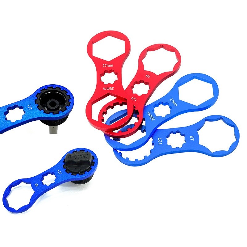 For RST SR SUNTOUR Fork XCR XCM XCT EPICON EPIXON Spanner Preload Remote Lockout Assembly End Cap Wr