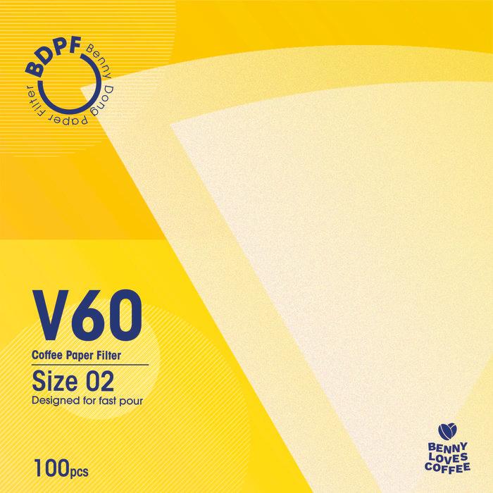 paper filter fast pouring V60 size 02