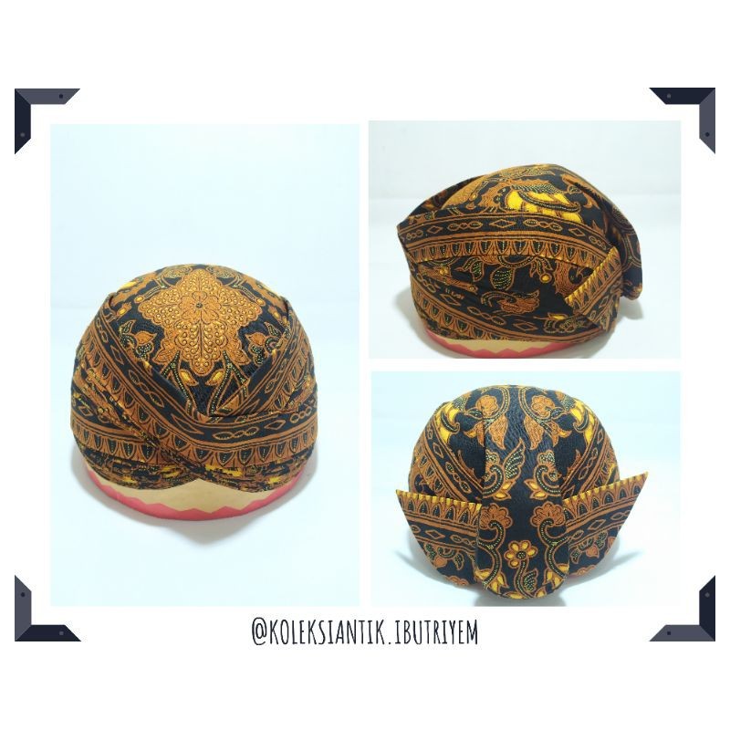 Blangkon Solo Perbawan Lemesan Alusan | Bisa Dicuci Bisa Dilipat