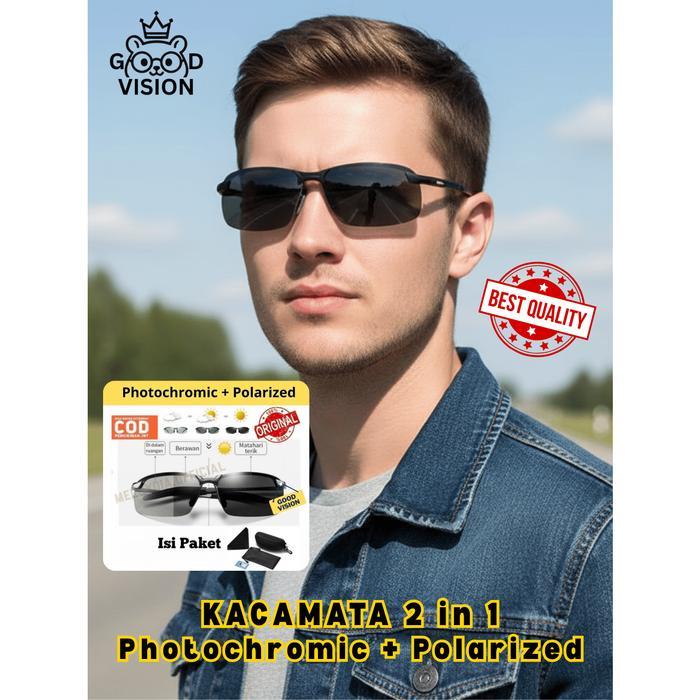 KACAMATA POLARIZED ORIGINAL PHOTOCROMIC COD