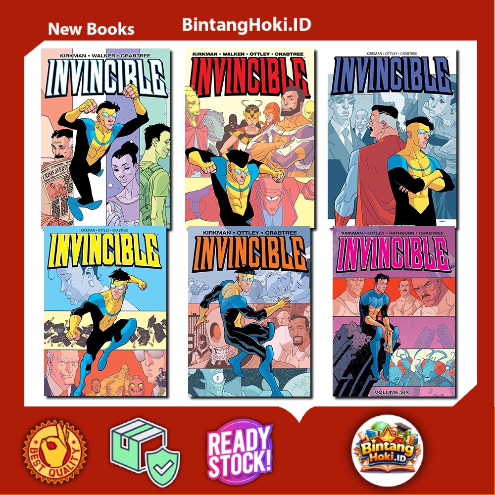 Comic The Invincible Book 25 series | Bahasa Inggris (English Book) HITAM-PUTIH