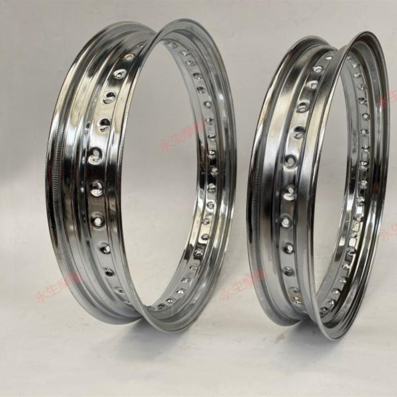Motorcycle spun steel wire rims 2.50/2.75/3.00/3.50X15/16/17/18/19 in rims