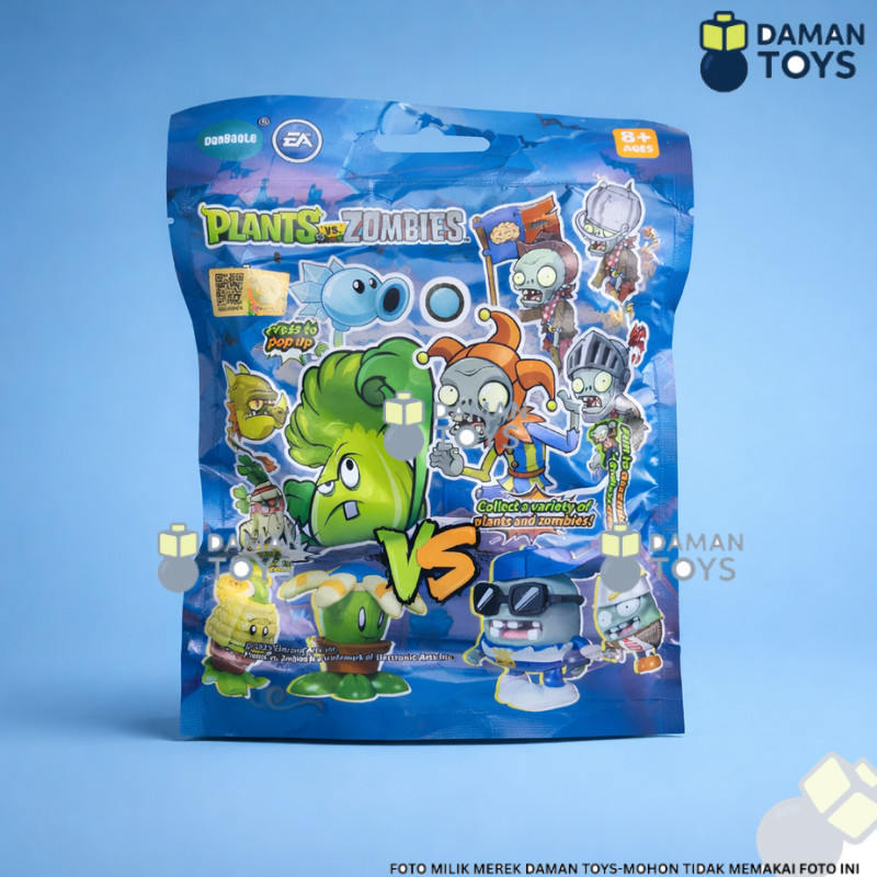 URBANZENT - Plants vs Zombies Mysterious Egypt Figure Set Mainan Anak Boneka Karakter Zombie vs