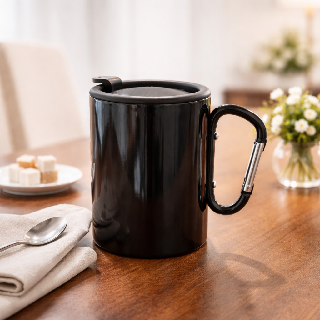 EZ Mug 1140 320Ml | Mug Hitam – Multifungsi untuk Sehari-hari