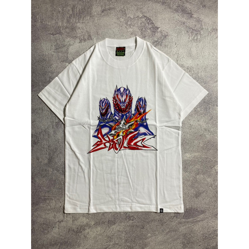 HADD HARDCORE HADDCORE TRIPLE DEVIL ABSOULUTE POWER BY GREEDY DUST TSHIRT   S-XXXL