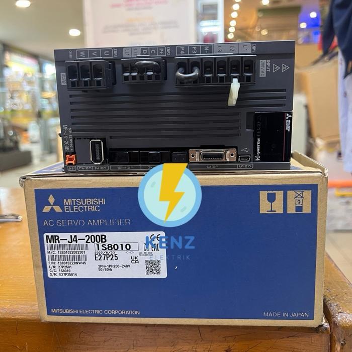 Mitsubishi AC servo amplifier MR-J4-200B