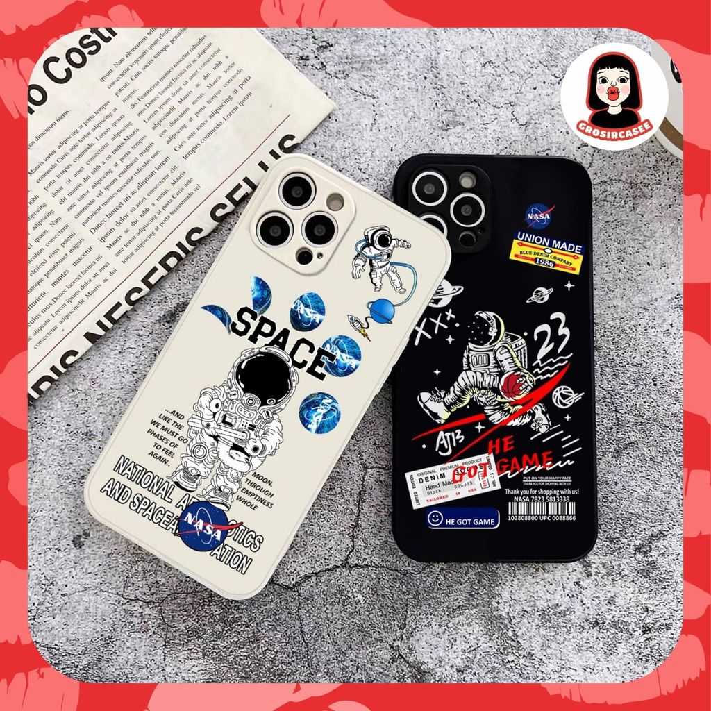 LENS PROTECTOR PRINTING Space Astronot Nasa case samsung a25 a34 a54 a05 a05s 5g a35