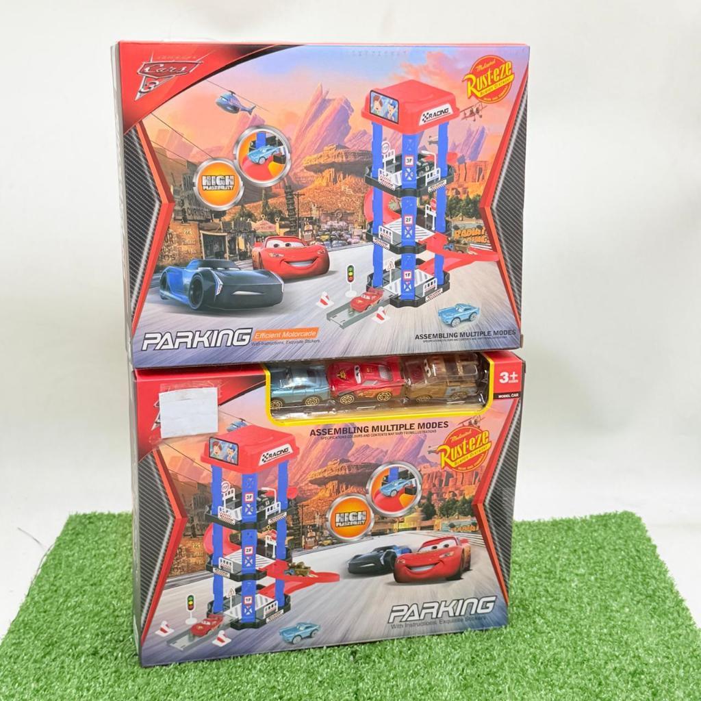 Mainan Parking Lot Mobil Mq queen 3pcs