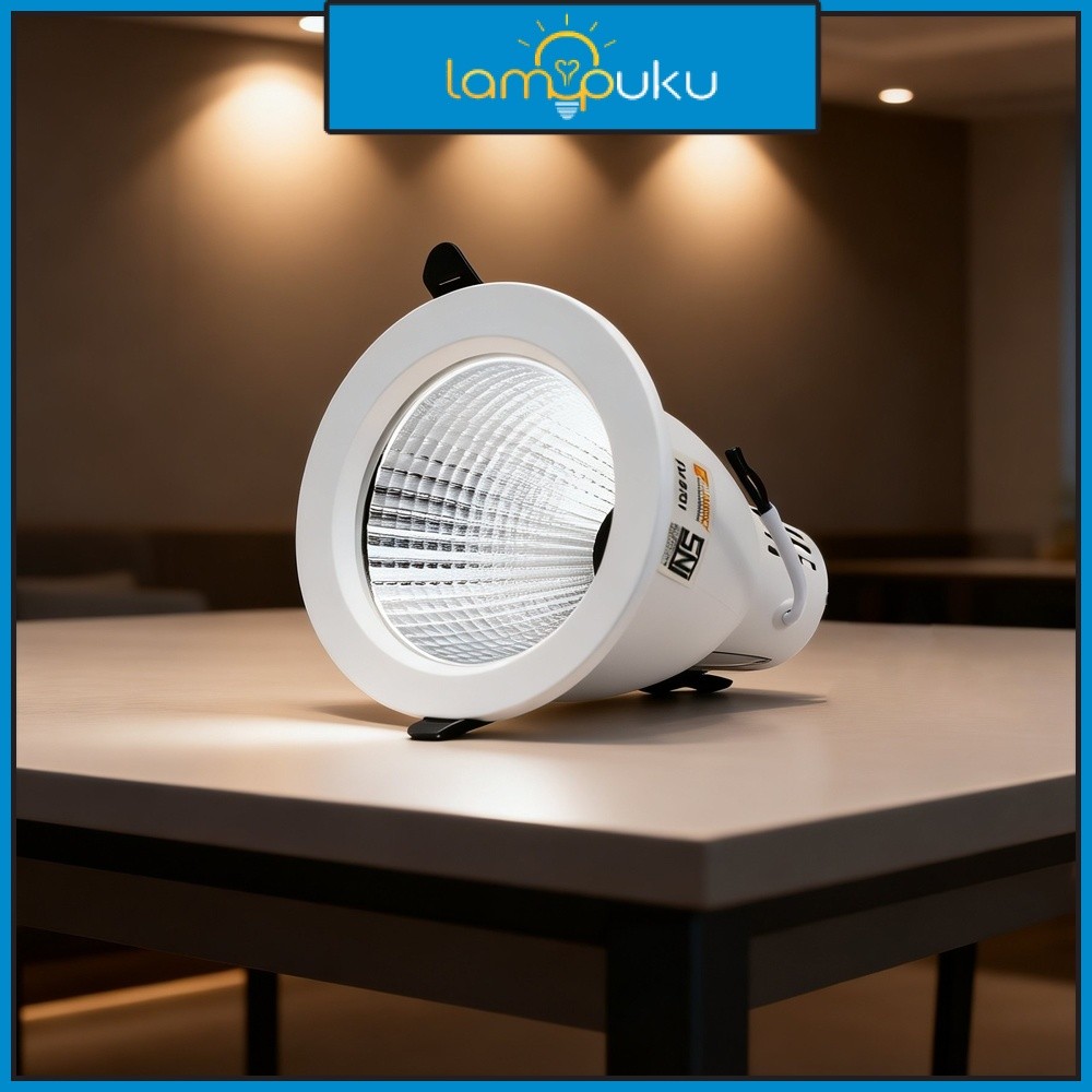 Downlight 4 Inch Fireproof / Kap Downlight 4 Inch E27 SNI
