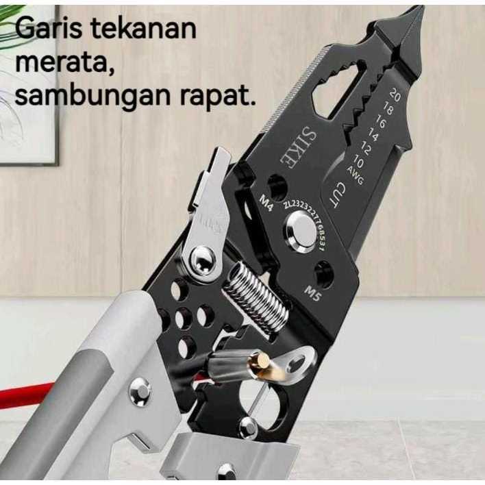 Tang Serbaguna/Tang Pemotong/Alat Tang Kupas Kabel/Pemotong Kabel Multifungsi