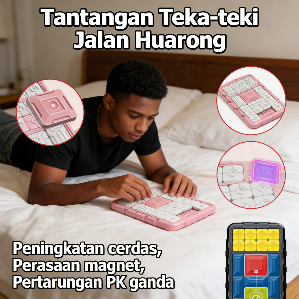 Magnetic Attraction Stereo Geser Huarong Puzzle Global Edition Sliding Game