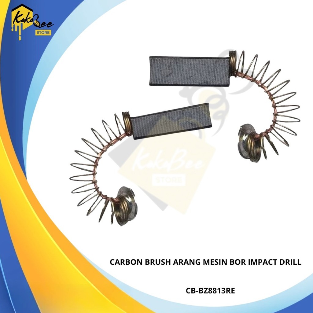 Carbon Brush Arang Mesin Bor Impact Drill 13mm BZ-8813RE CBP1107-CB-BZ8813RE