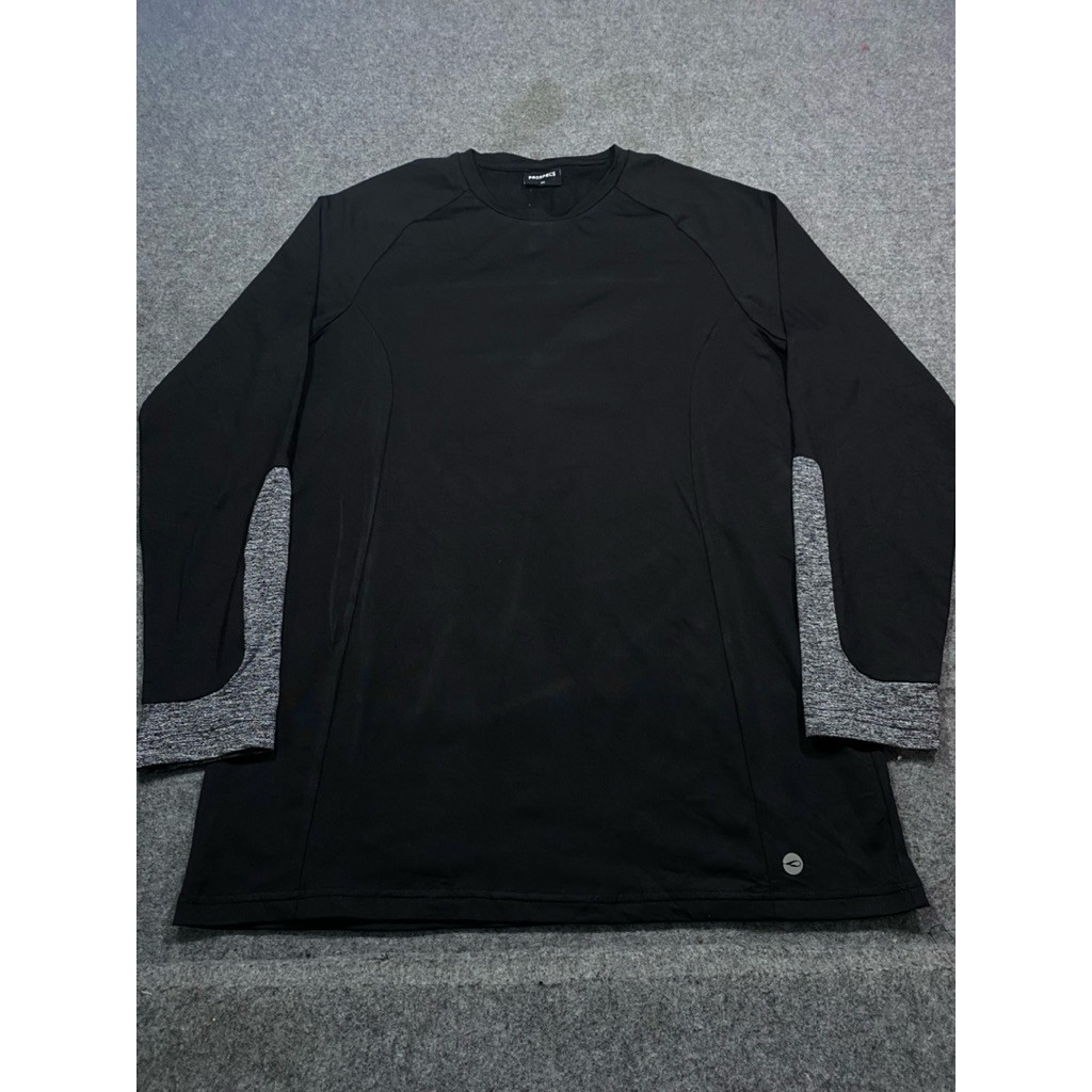 KAOS PROSPECS BAHAN ADEM CAKEP HITAM SIZE M