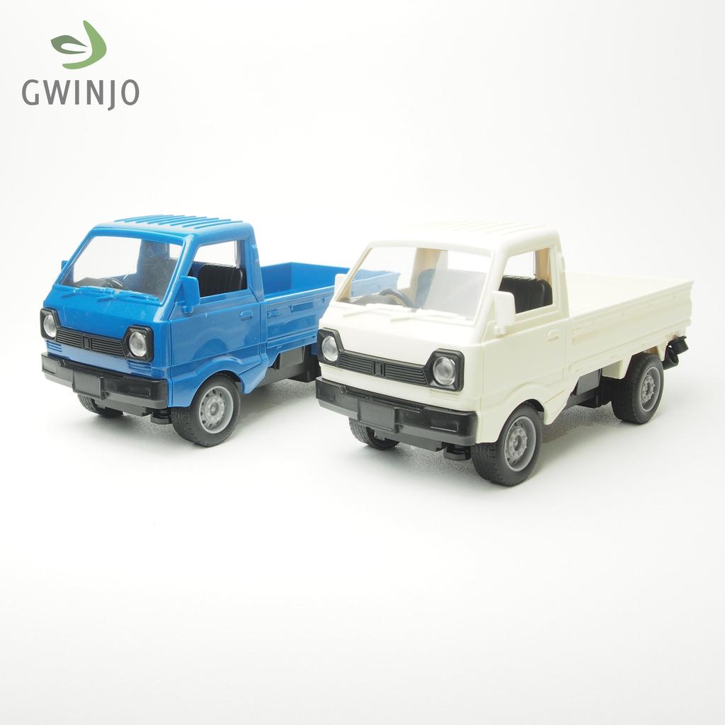 RC Mobil Pickup Carry Bulet Buek Mini Lampu LED Asap
