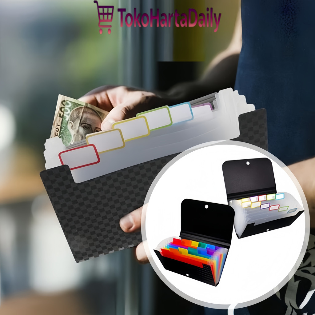 Dompet Keuangan Organizer Money Organizer Dompet Kas Kecil Disiplin Keuangan Simpan Uang