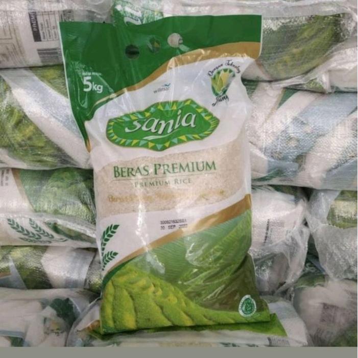 Sania Beras Premium 5kg - Beras Berkualitas Tinggi untuk Masakan Anda .