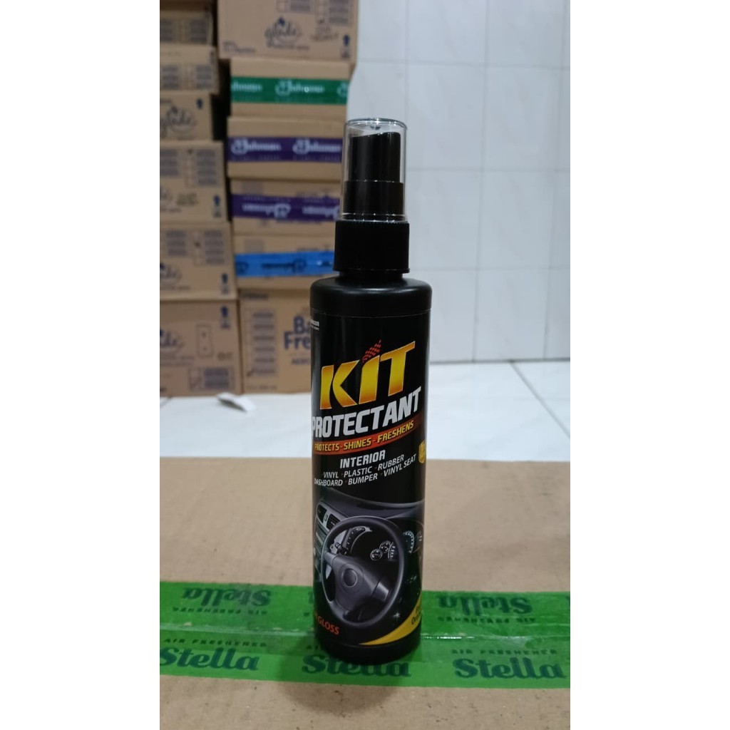 *AO* KIT VINYL PROTECTANT HIGH GLOSS BOTOL SPRAY 160ML PENGKILAP MOBIL MOTOR CUCI