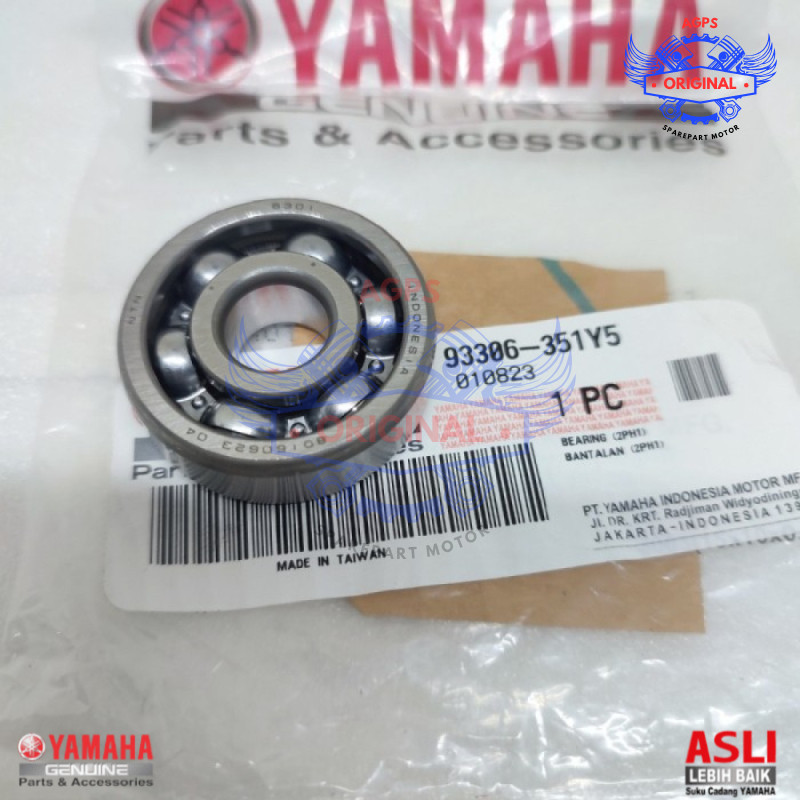 Bearing Gir Rasio Depan Mio M3 Mio Z Soul GT Fino 93306-351Y5