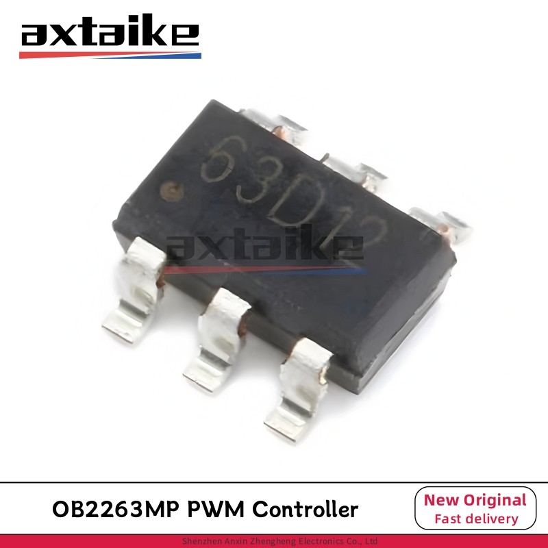 10-50PCS OB2263MP OB2263 0B2263 Marking 63*** SOT23-6 SMD 6Pin Current Mode PWM Controller IC