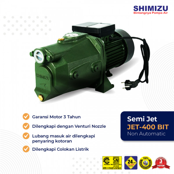 Pompa Air Shimizu JET400BIT Jet Pump 400 Watt JET400BIT
