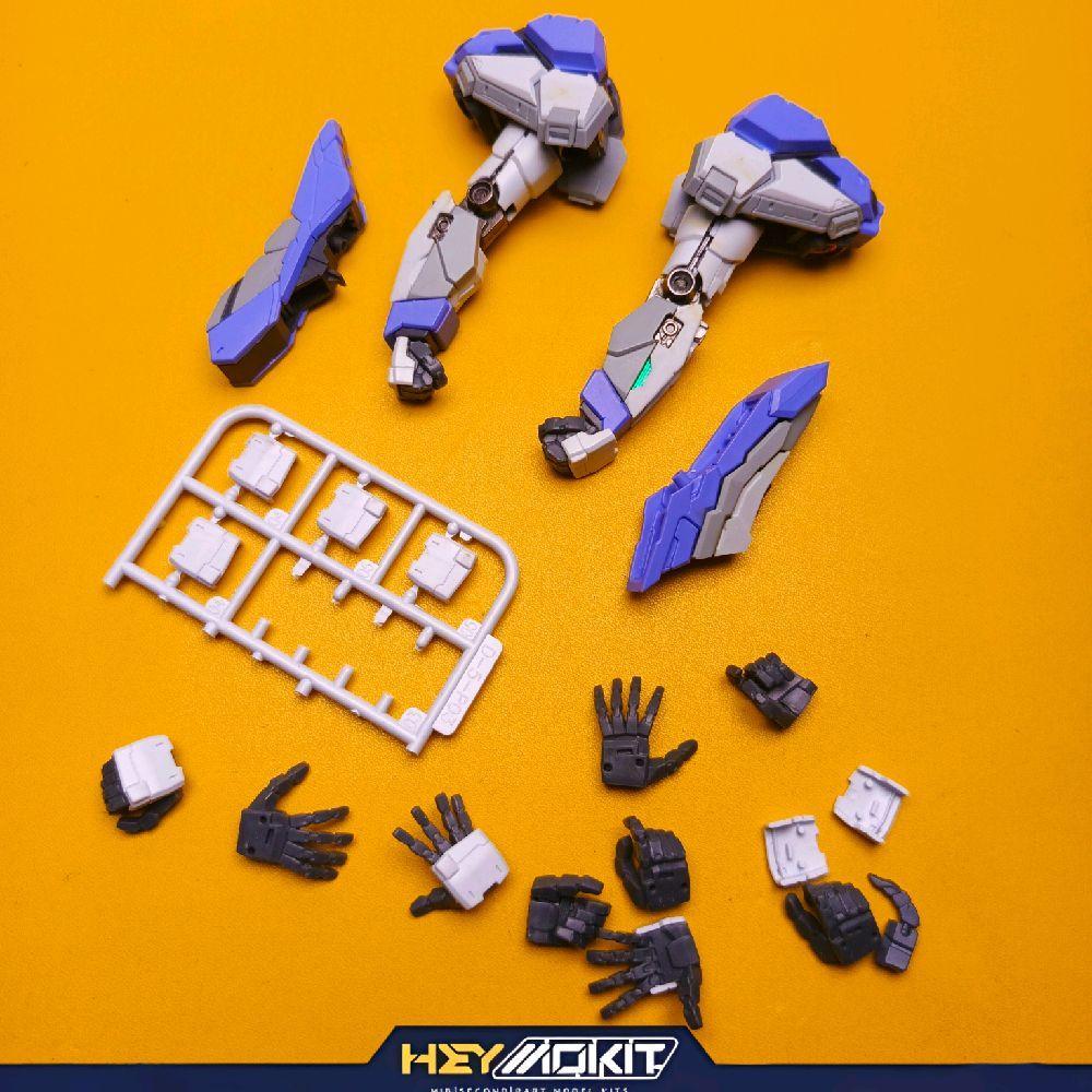 NON BANDAI METAL FRAME MG 1/100 HINU V HI NU TIGER PART SHOULDER ARMS ARM HAND OPTIONAL HAND MODELKI