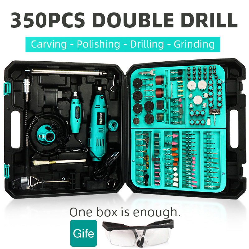 Dutoofree Electric Tools Dremel Mini Drill Woodworking Drilling Machine Mini Polishing Machines Drem