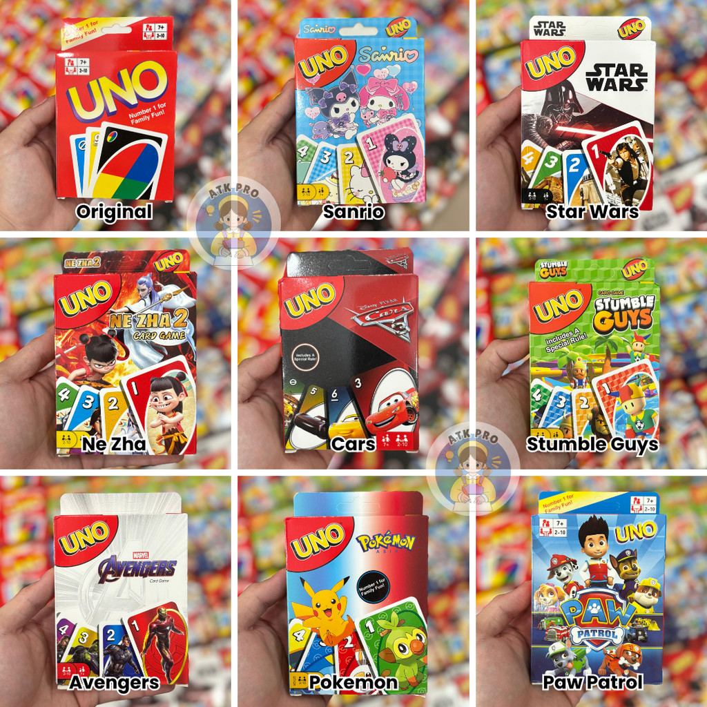 Game Kartu Berbagai Tema / Game Card Permainan Anak hingga Dewasa / Mainan Board Games Kartu