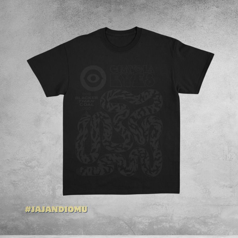 (COD) Kemeja Katun Ts Crayola Eyes Resmi Berlisensi