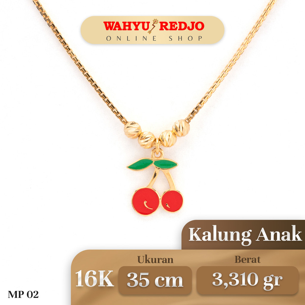 Kalung Emas Anak Kadar 16K Wahyu Redjo KLA-16K-30160002