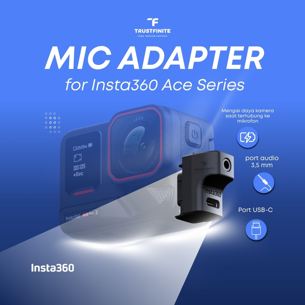 Insta360 Ace Pro 2 / Ace Pro & Ace Mic Adapter Original