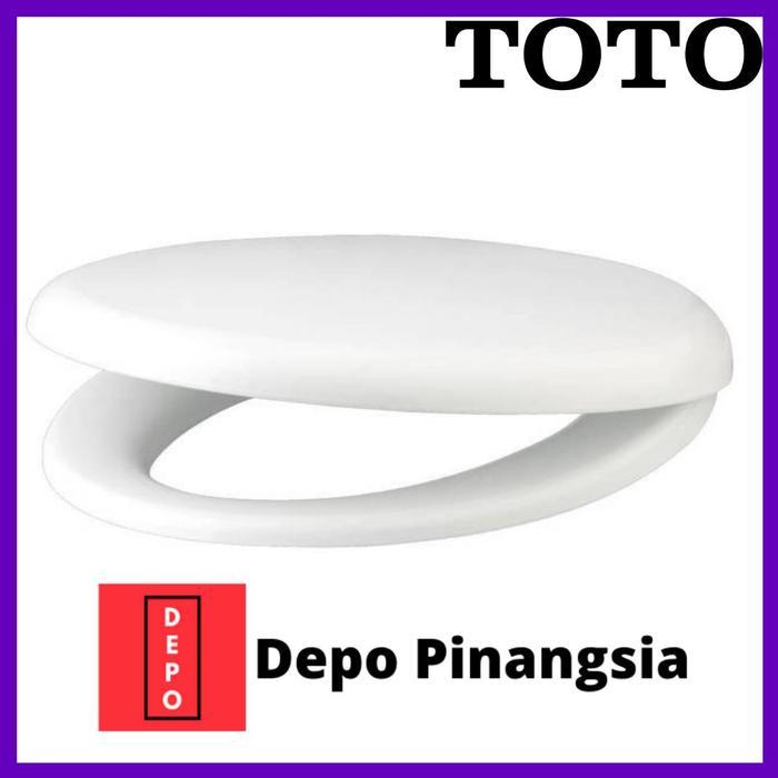 Hot Produk TOTO Tutup Kloset TC505S Soft Closing Putih Plastik Hinges Original untuk Tipe CW421J CW6