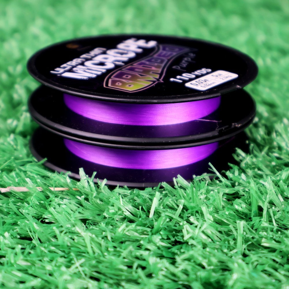 Bingolife Tali PE Ultra Tipis Ungu 100m Micro Fishing Anti Pelintir