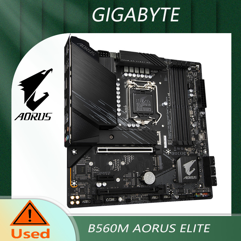 Gigabyte B560M AORUS ELITE LGA 1200 Micro ATX Intel B560 DDR4 128G SATA M.2