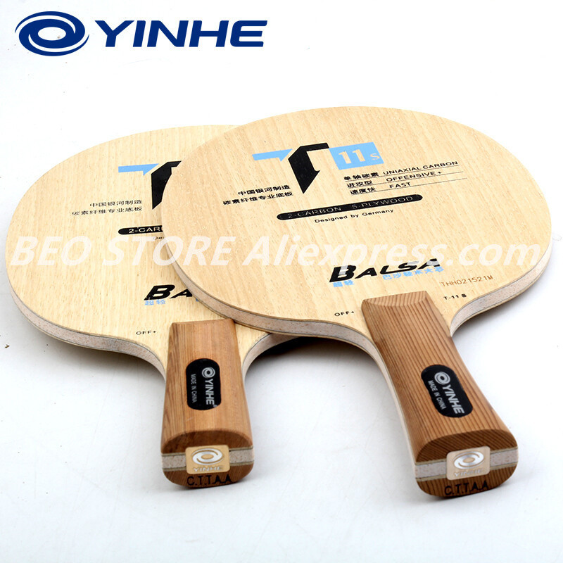 YINHE T11 (Balsa Light Weight Carbon) YINHE Table Tennis Blade T-11 T11S Original Galaxy Racket Ping