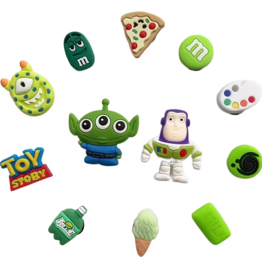Jibbitz Hiasan Aksesoris Pin Sandal Cross Karakter Lucu Motif Toy Story