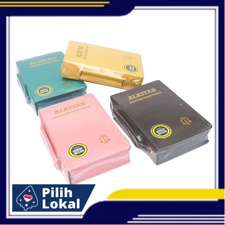 Alkitab Katolik Deuterokanonika Huruf Besar XL Fashionable / Edisi Huruf Besar - Alkitab Rohani