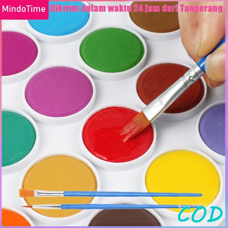 FACE and BODY PAINTING / Pidih Warna / Pewarna Muka Termurah Putih Hitam Merah Biru Hijau Kunning Mi