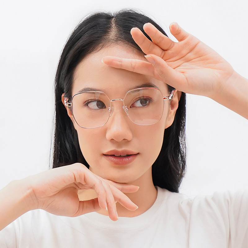 Viendo Kacamata Photocromic Minus Anti Radiasi Wanita Pria Bluecromic AntiBlueray Kaca Mata Optik