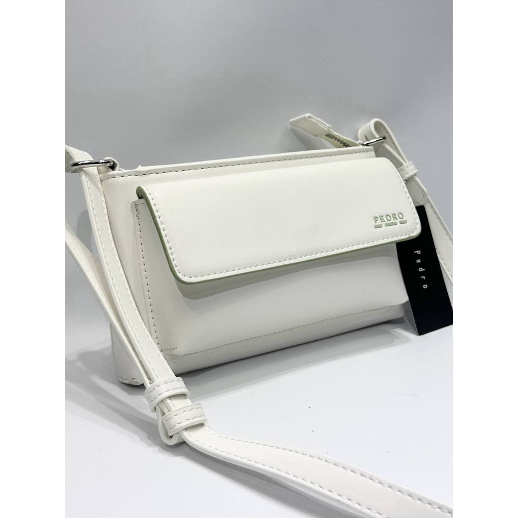 [2.2 Ramadan Fashion Sale] - Tas Wanita Pedro Leather Mini Sling Bag TP 0233-9 - 20cm - Sweet Stuff 