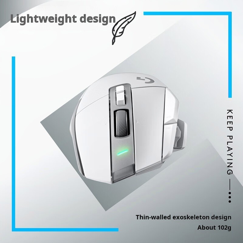 Logitech G502 X LIGHTSPEED 102g Wireless Gaming Mouse Hero 25K Sensor 13 Programmable Buttons