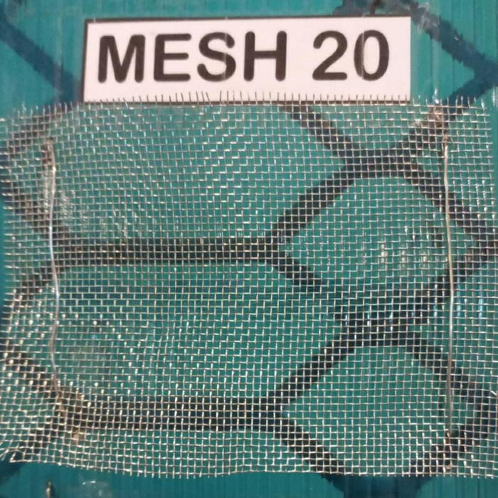 Kawat Nyamuk Mesh 20 Dia. Kawat 0,4mm Stainless SS 304 WireMesh 20 SS304 Rollan