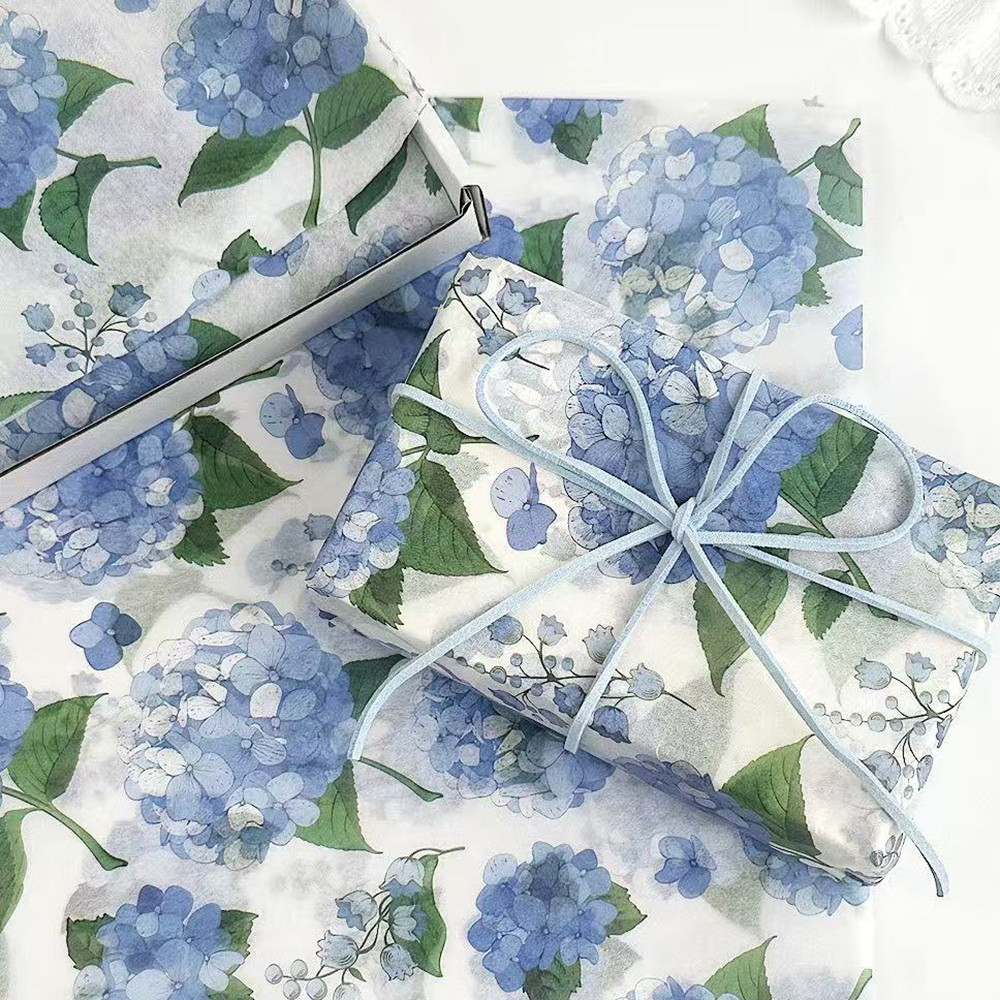 Snowflake Tissue Papers Snowflake Bowknot Tissue Paper Cake Baking Gift Wrap Silver Bouquet Wrapping