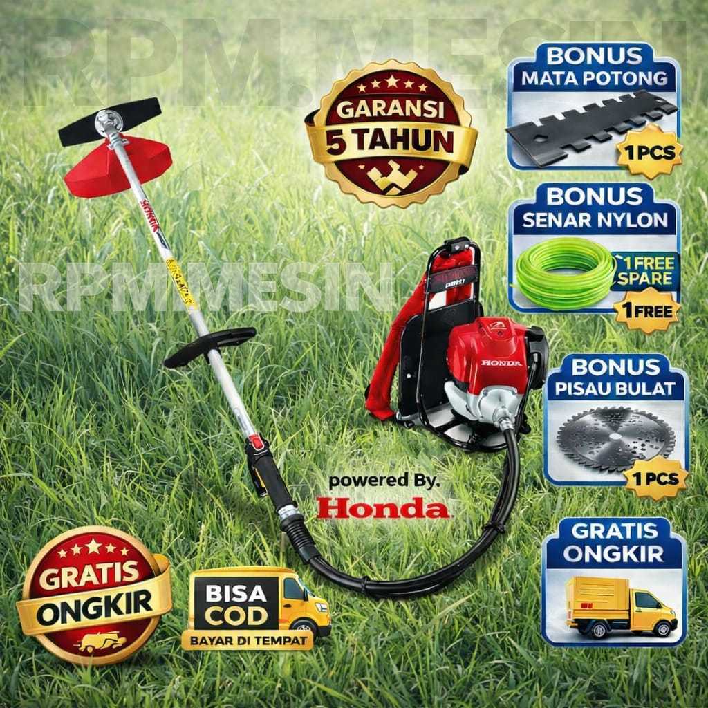 Mesin Pemotong Rumput 4Tak 4stroke mesin pemotong rumput tipe model HONDA GX358 Mesin Pemotong Rumpu