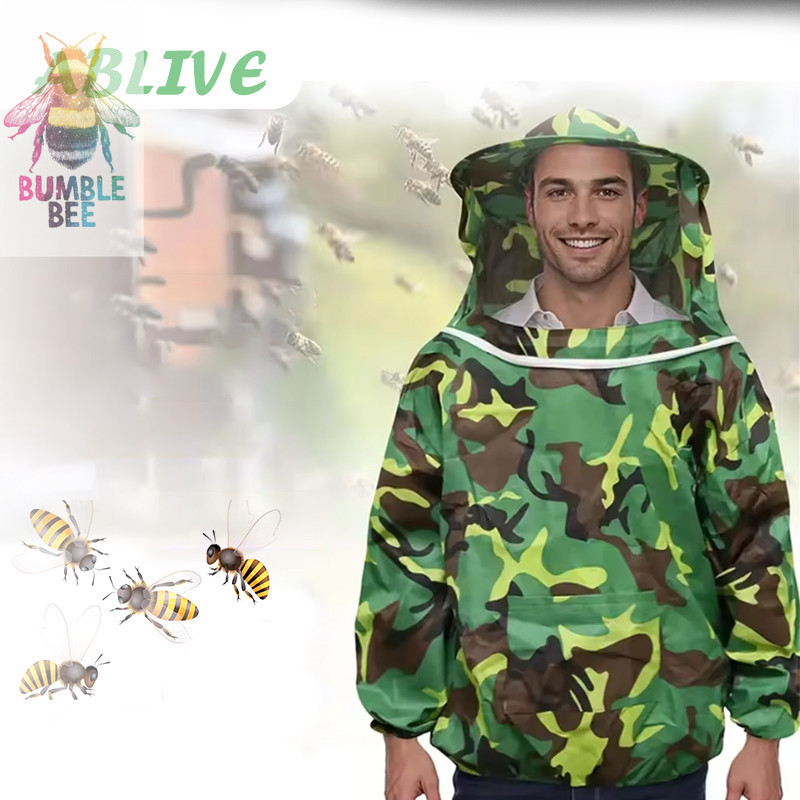 Baju Pelindung Lebah Baju Anti Lebah Madu Topi Anti Lebah Baju Panen Lebah Baju Atasan Lebah