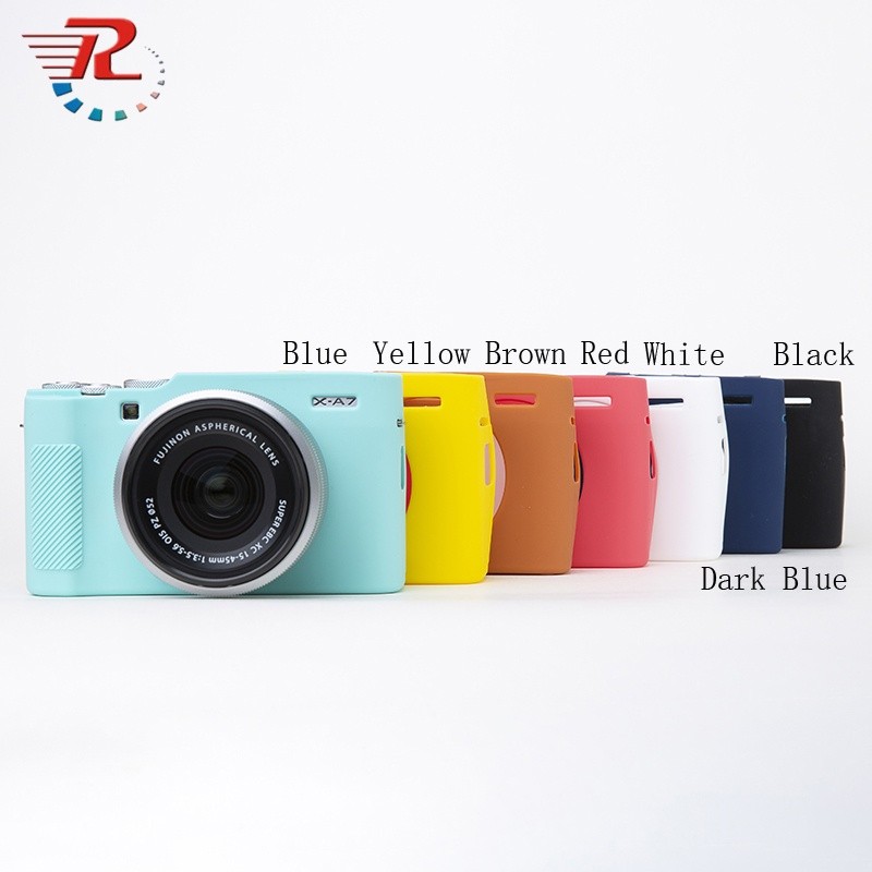 Casing Kamera Fujifilm XA7 X-A7 Bahan Silikon Lembut Untuk Fujifilm XA7 X-A7
