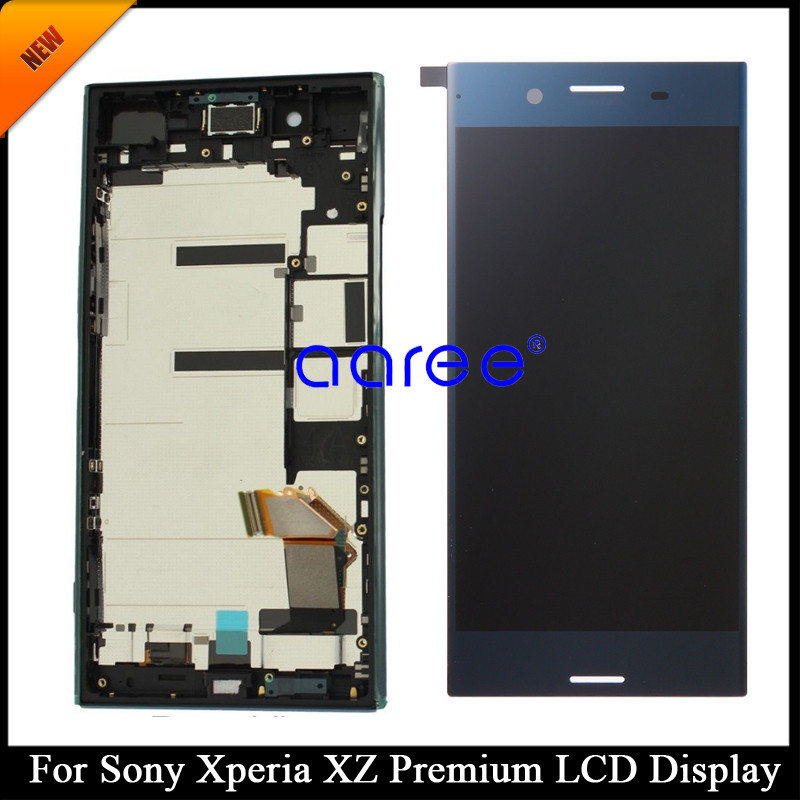 Test Grade AAA For Sony Xperia XZ Premium LCD splay For Sony Xperia XZ Premium XZP LCD Screen Touch 