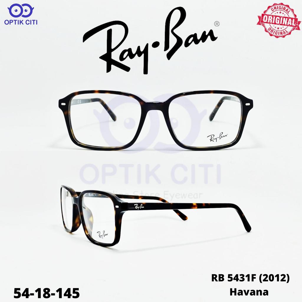 Frame Kacamata Pria Wanita Original Rayban RAIMOND RB 5431 F - Havana