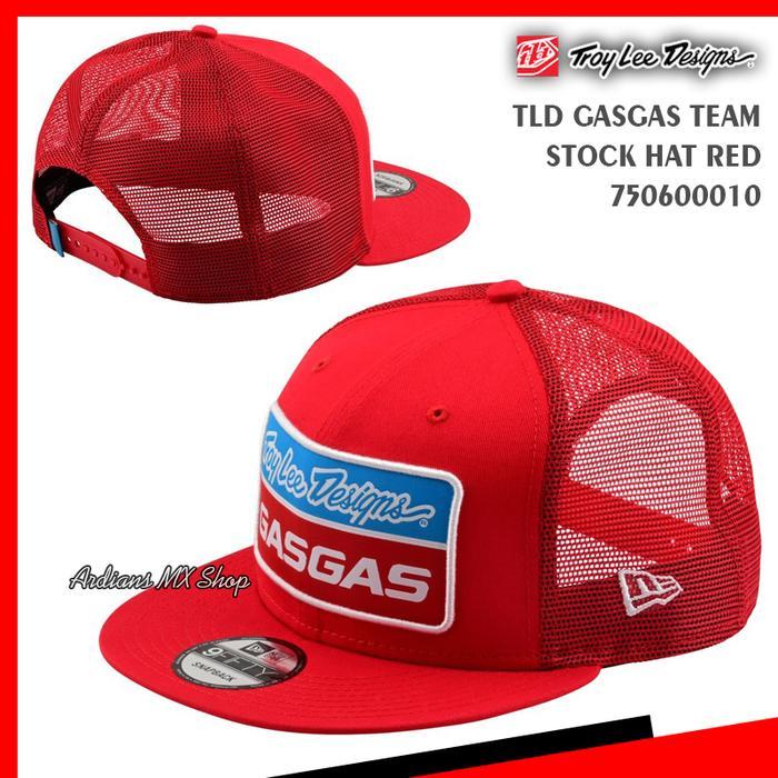 TOPI HAT GASGAS TLD TROY LEE DESIGNS RACING CASUAL APPAREL CASSUAL
